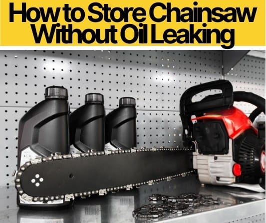 How To Store A Chainsaw So It Doesn t Leak Oil Updated 2023 